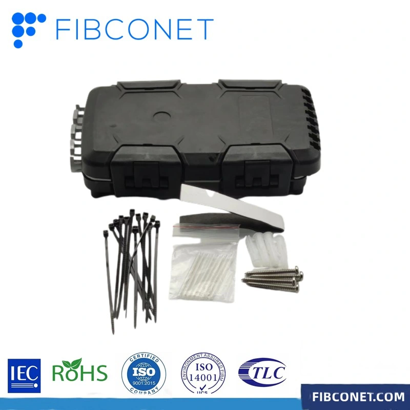 FTTH Plastic Waterproof LC/Sc APC/Upc Simplex/Duplex Optical Fiber Optic Junction Box