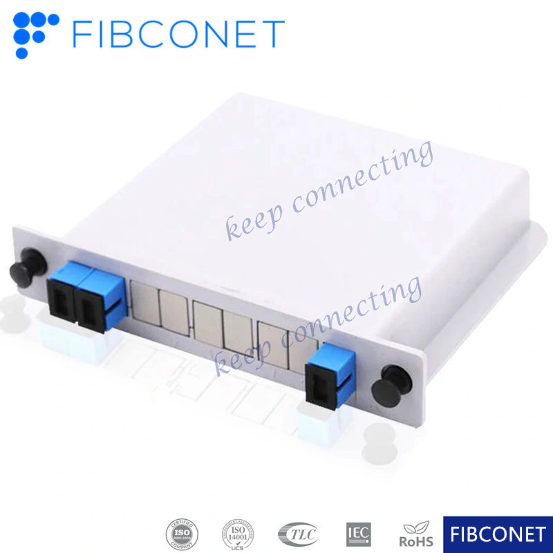 FTTH Sc APC PLC Splitter Fiber Optic Module Type PLC Splitter Connector