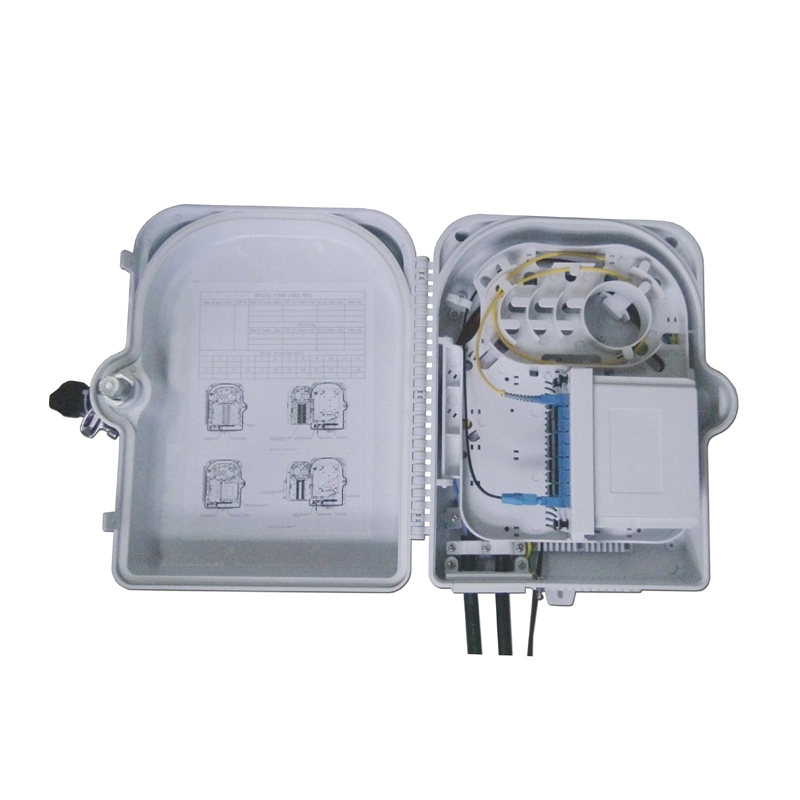 24 Fo Outdoor Wall Mounted FTTX Fiber Optic Terminal Box