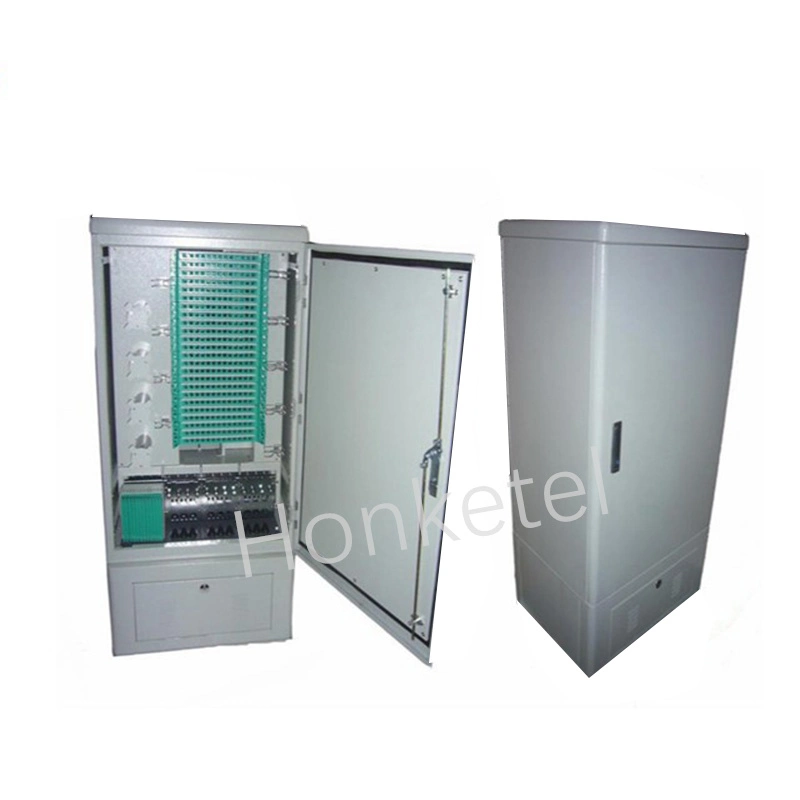 IP 55 Outdoor Use Optic Fiber Distribution Cross Optical ODF Cabinet