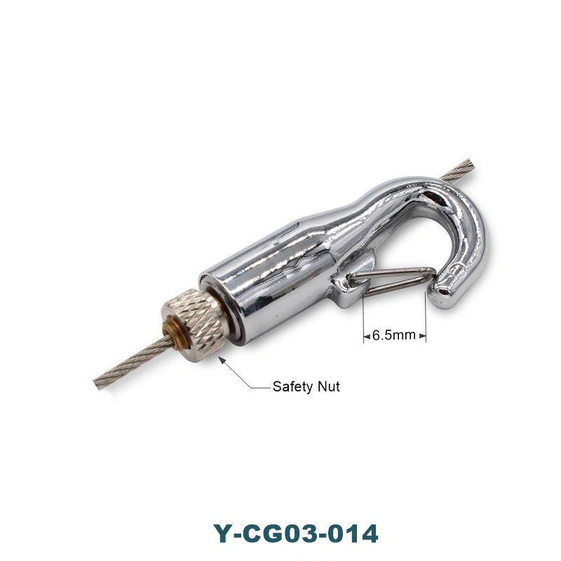 Cable Drop Wire Clamp Ceiling Suspension Cable for Billboard