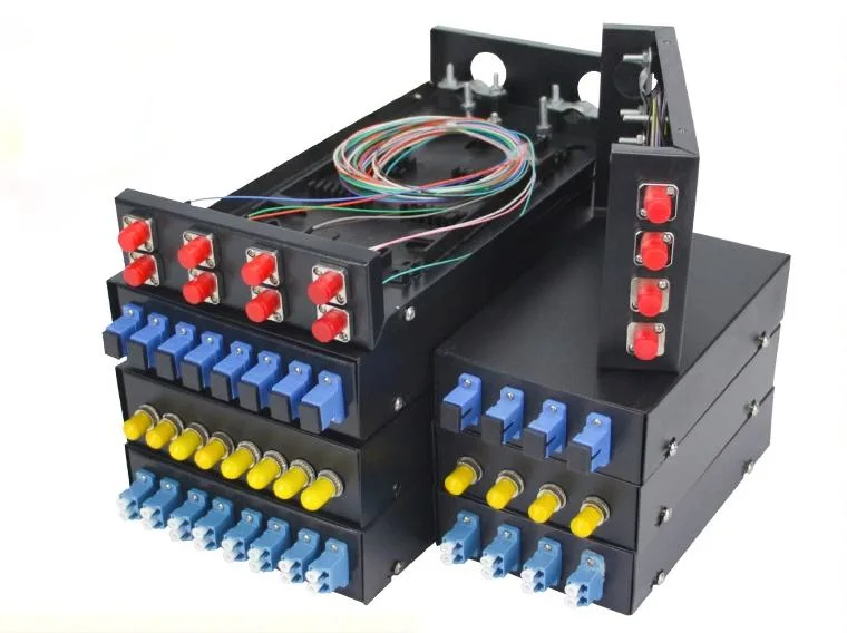 St Ceramic Simplex Fiber Optic Adapter Optical Connector