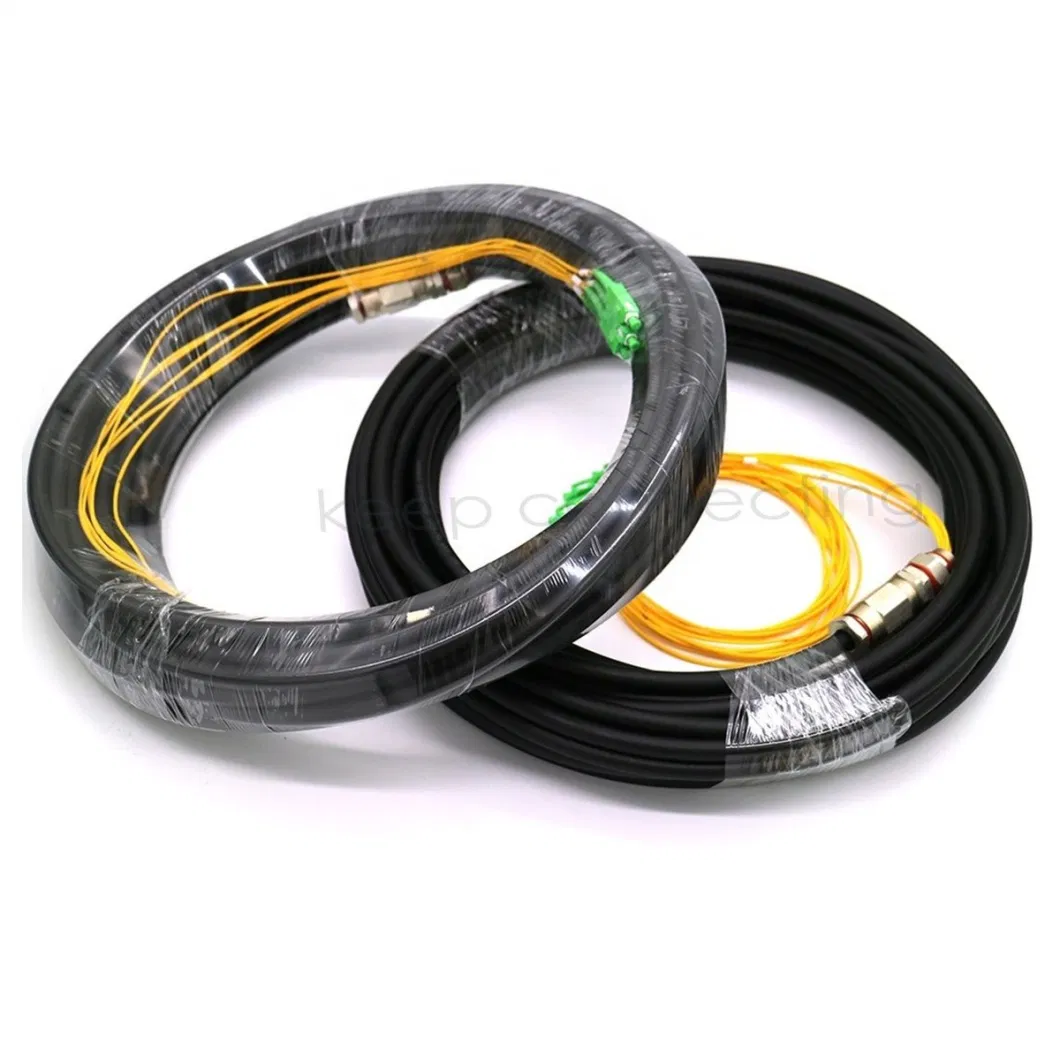 Outdoor Waterproof Gyjta Fiber Optic Patch Cord/Cable