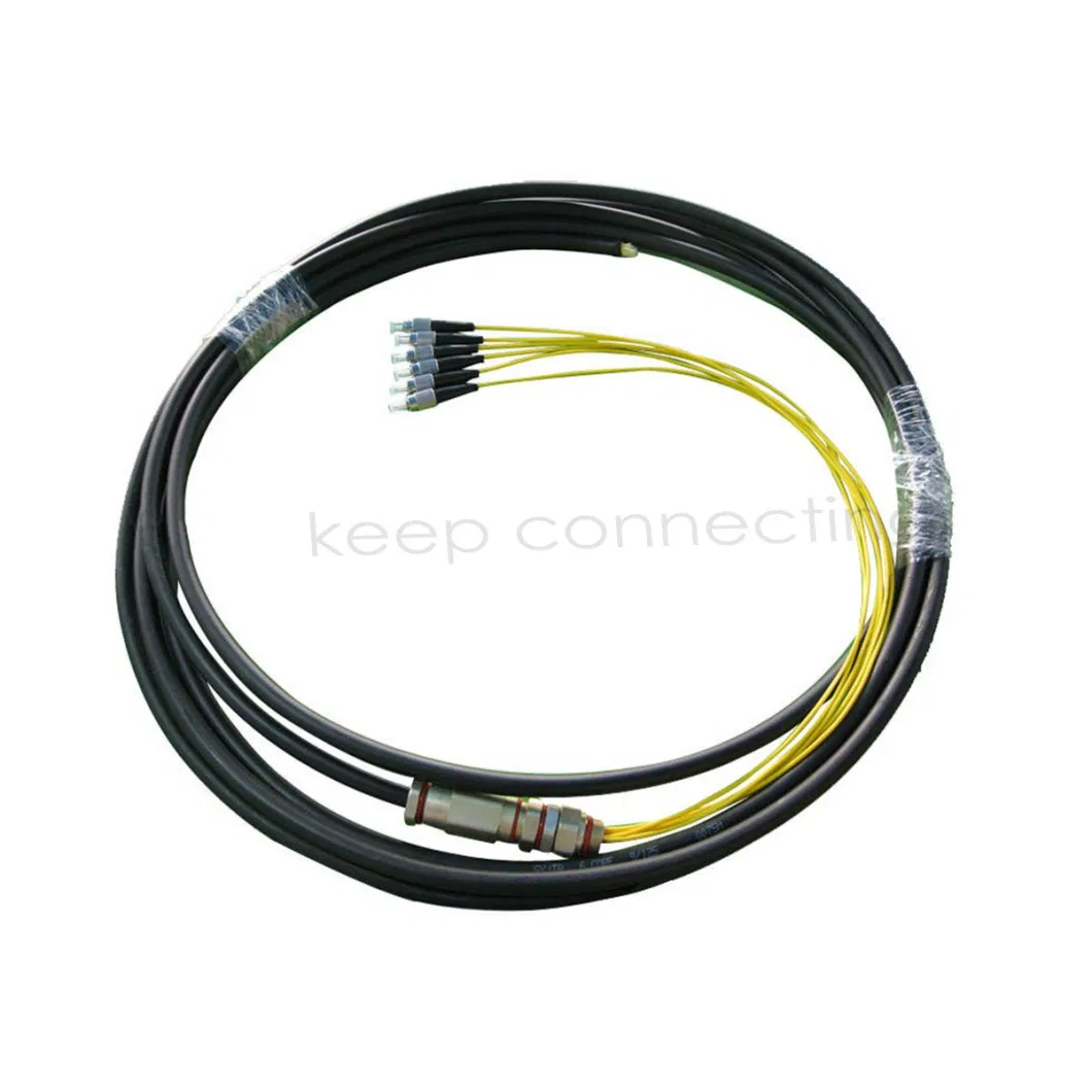 Outdoor Waterproof Gyjta Fiber Optic Patch Cord/Cable
