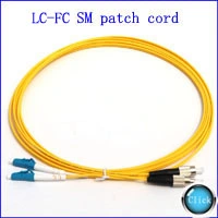 Kolorapus FC LC Fiber Patch Cable Sm G657A2 Optical Jumper Fiber Patch