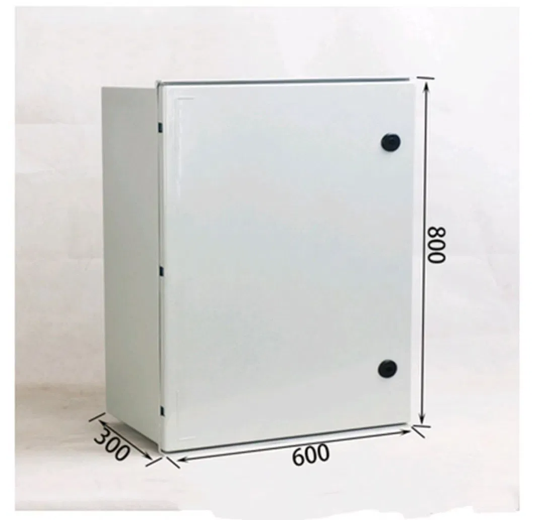 OEM SMC IP65 FRP Fiberglass Waterproof Enclosure Hinged Plastic Polyester Junction Box Electric Distribution Box