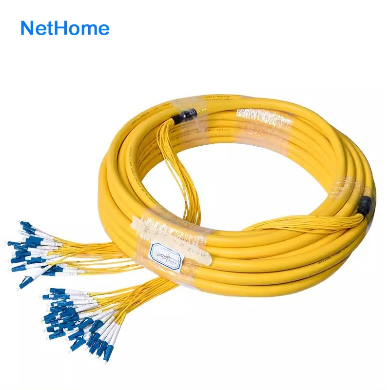 Fiber Optic Patch Cord 12 Core Single Mode LC Patch Cable