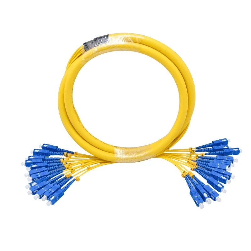 Fiber Optic Patch Cord 12 Core Single Mode LC Patch Cable