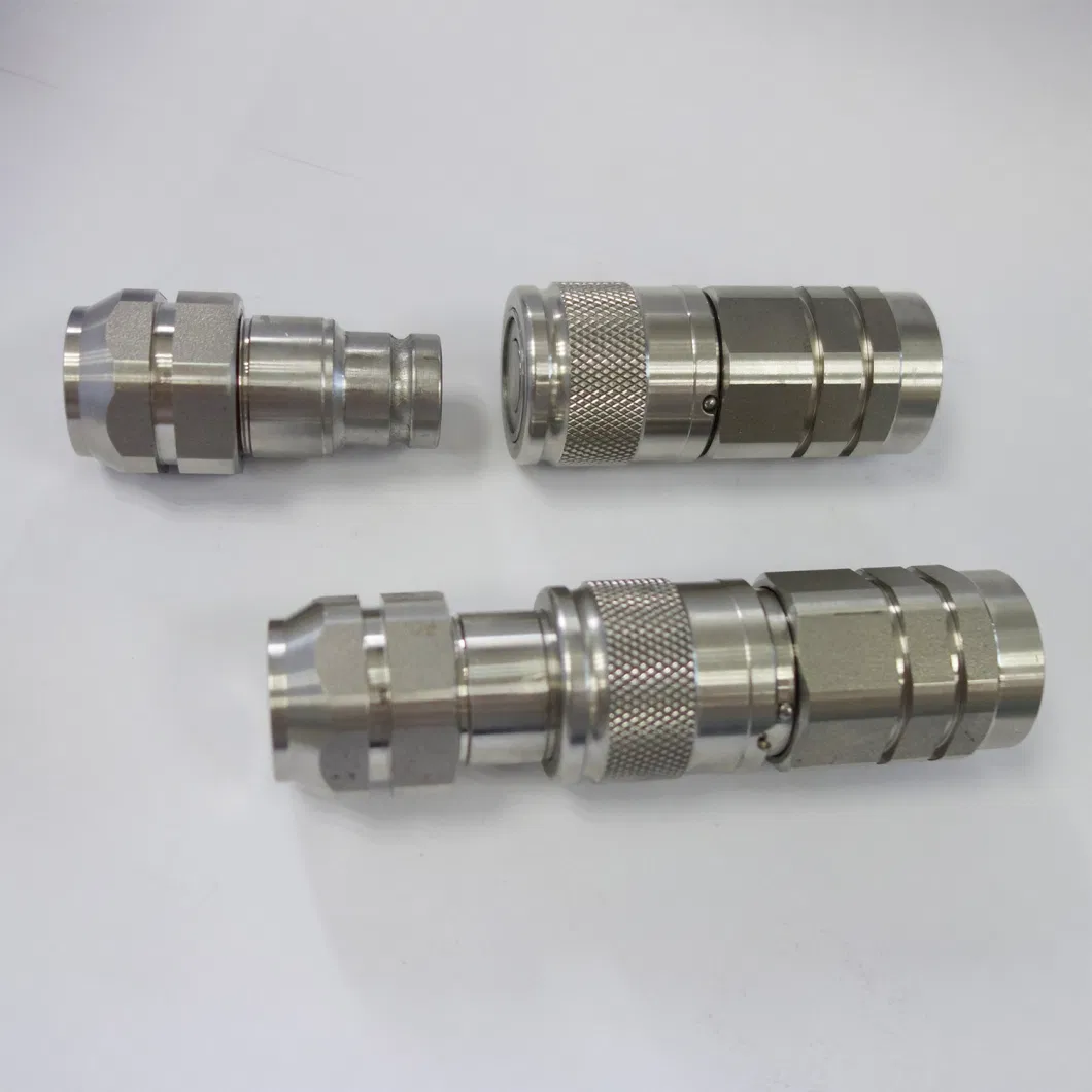 Naiwo 3/8 Stainless Steel Quick Connector NPT Flat Face Quick Release Coupling Quick Coupler Factory