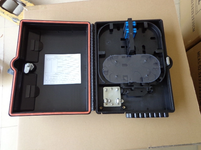 FTTH Outdoor Junction Box Fiber Optic Distribution Nap Box Load PLC 1X8 1X16 Splitter Optical Terminal Box