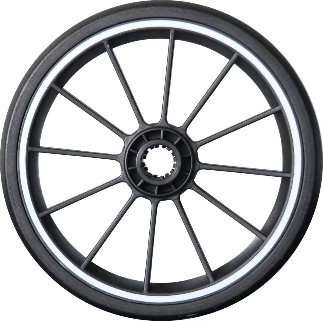 Silent Universal Stroller Wheel PU Tires