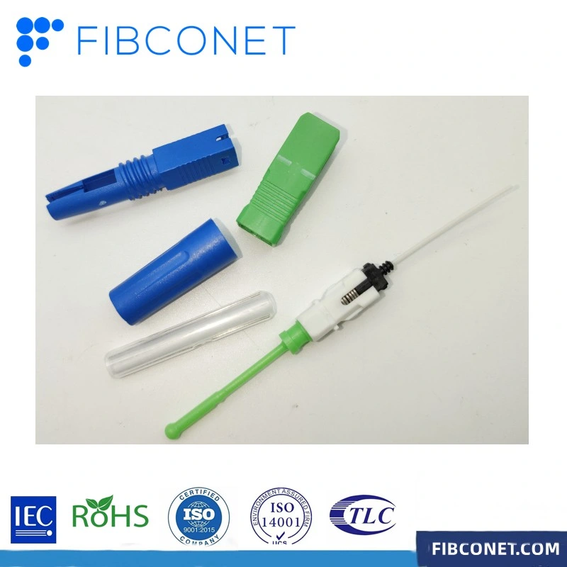 FTTH Fiber Optic Sc APC Hotmelt Type Optical Fast Connector