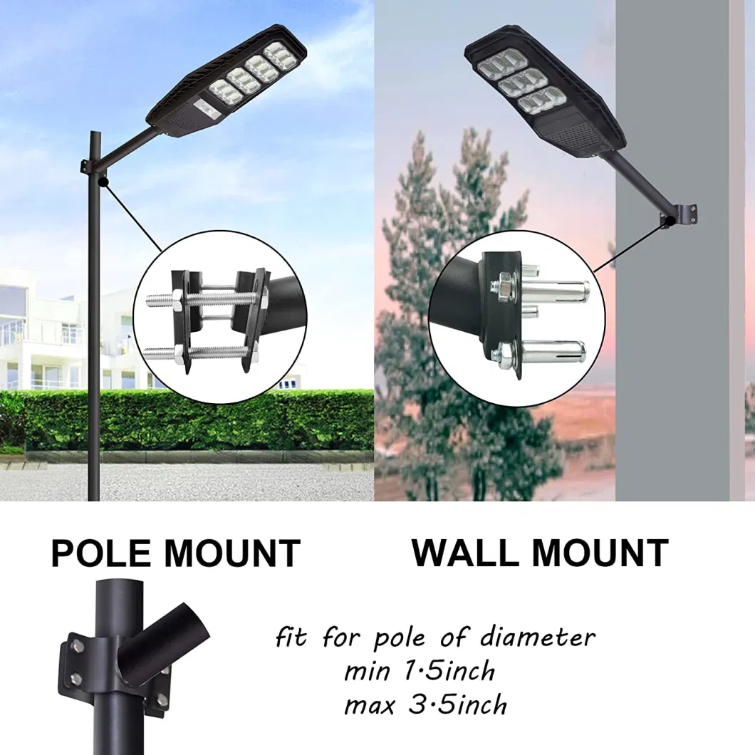 Multi-Purpose Split-Type Street Lamp Pole Telescopic Camera Mast Pole Hop DIP Galvanized Easily Assembled Camera Pole Mount Bracket