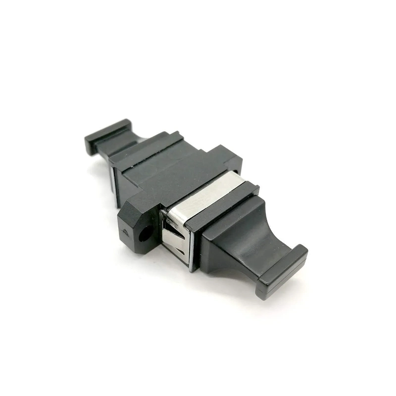 MPO PC/APC Connector Fiber Optic Adapter MPO-MPO, Reversable Key, Standard Footprint