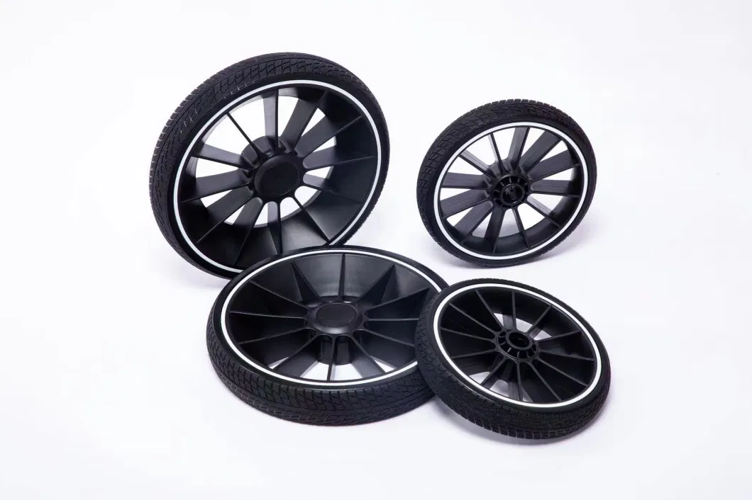 Silent Universal Stroller Wheel PU Tires