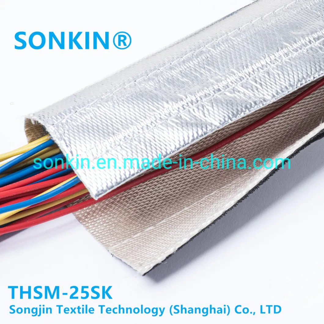 Flame Retardant High Temperature Resistant Cable Protective Sleeve Wire Protection Cover Velcro