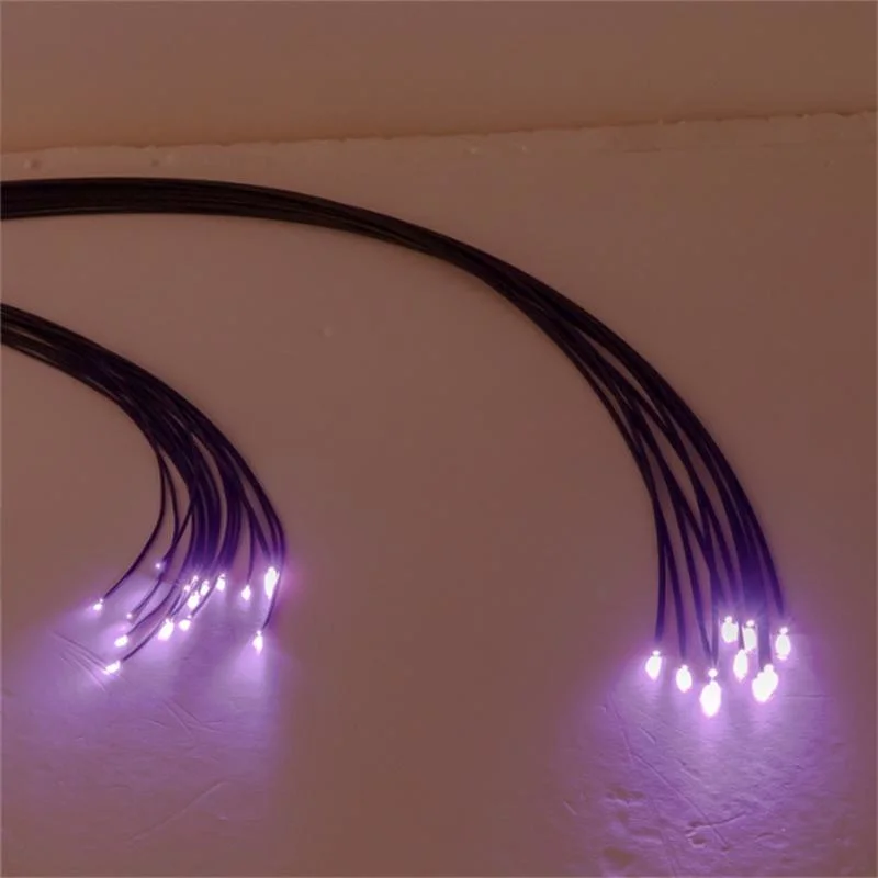 2.0mm Black Skin Light Guide Fiber Plastic Optical Fiber