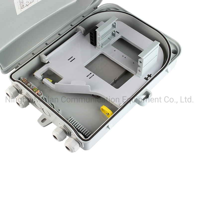 Outdoor ABS Plastic 16 Core Small FTTH Access Fiber Optic Terminal Box Cabinet