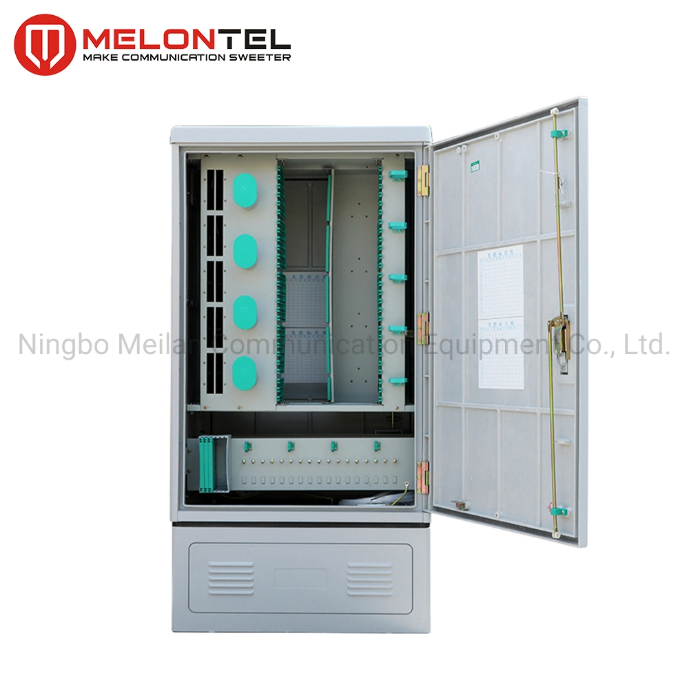 SMC 144/196 Cores Floor Fiber Optic Cross Connecting Cabinet IP65