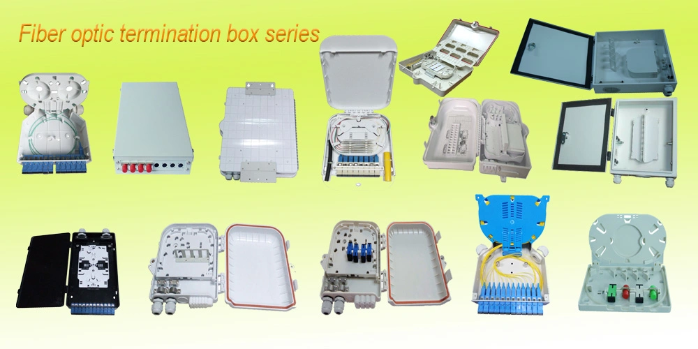 FTTH Outdoor Junction Box Fiber Optic Distribution Nap Box Load PLC 1X8 1X16 Splitter Optical Terminal Box