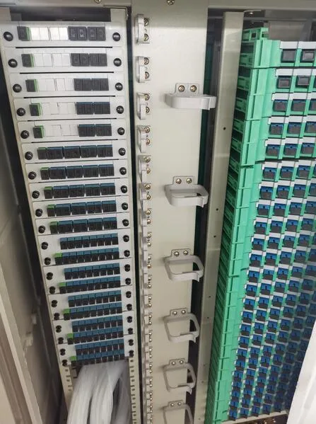 96 144 288 576 Cores Outdoor FTTH Fiber Cross Connect Cabinet Box