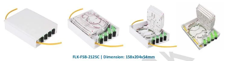 FTTH Fiber Optical Distribution Nap Box SC Fiber Optic Splice Junction Box