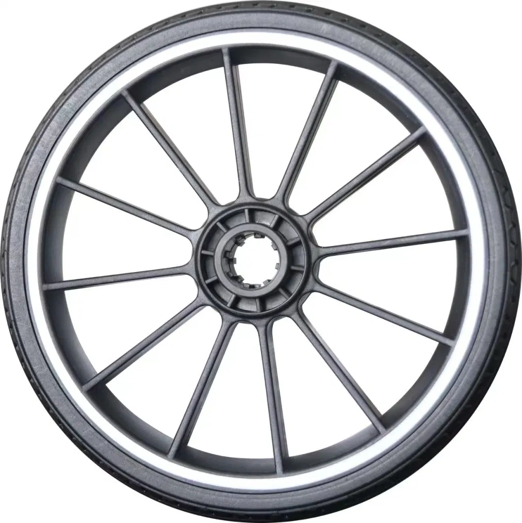Silent Universal Stroller Wheel PU Tires