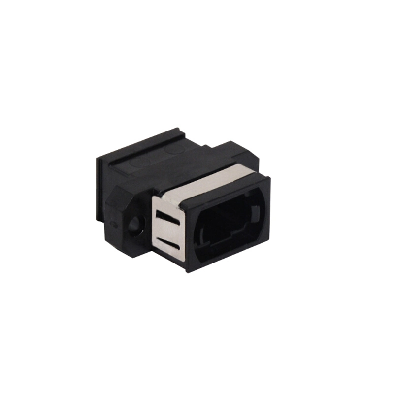 MPO PC/APC Connector Fiber Optic Adapter MPO-MPO, Reversable Key, Standard Footprint