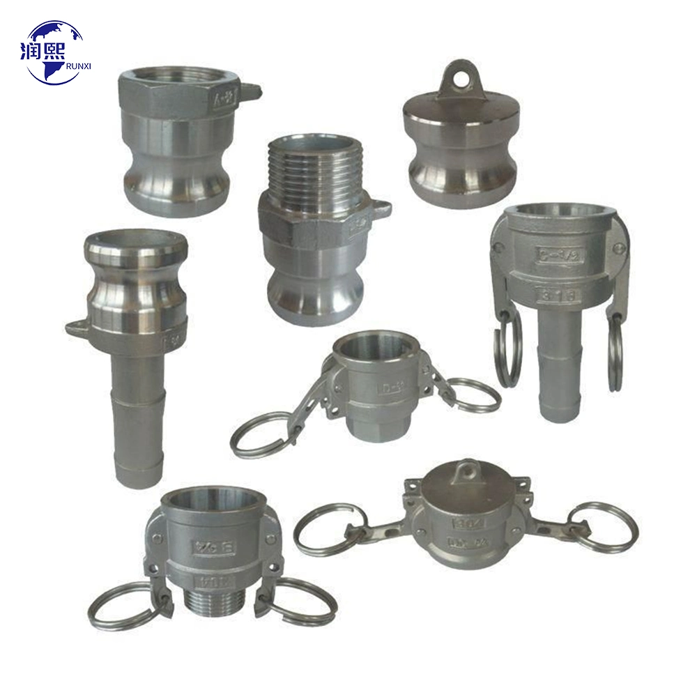 Precision Casting Water/Oil/Fuel/Gas Pipe Fittings Quick Camlock Connection Coupling