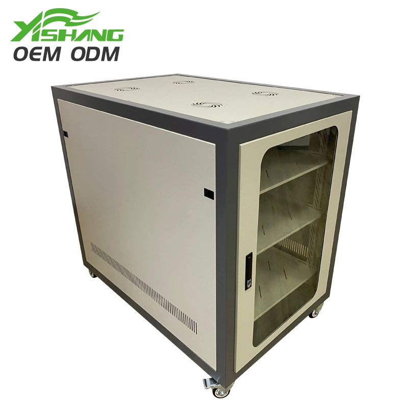 Industrial PLC 19&quot; Standard Fiber Optic Network Server Cabinet