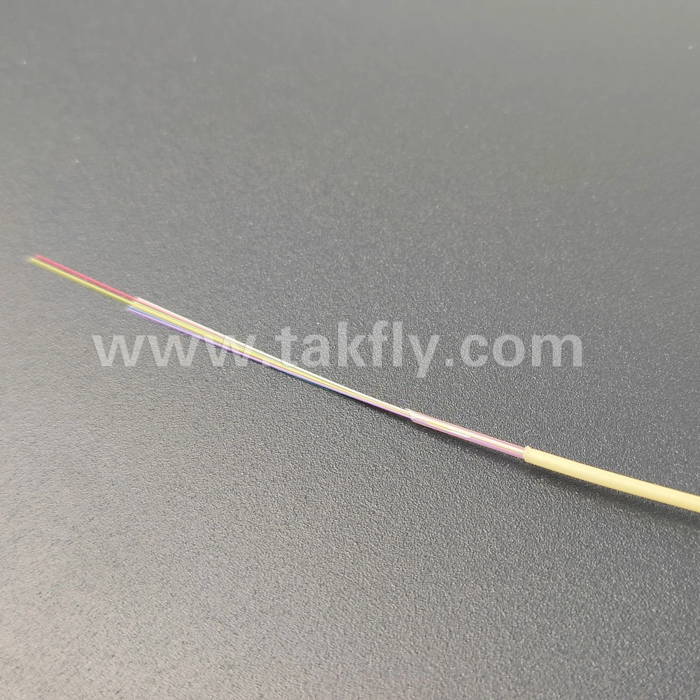 2/4/6/8/12 Fibers Nano Fo Cable Low Friction Air Blowing Micro Cable with Groove Design