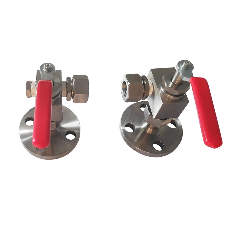 Quick Close Gauge Valve for Glass Level Gauge Flange Connection Cock Valve