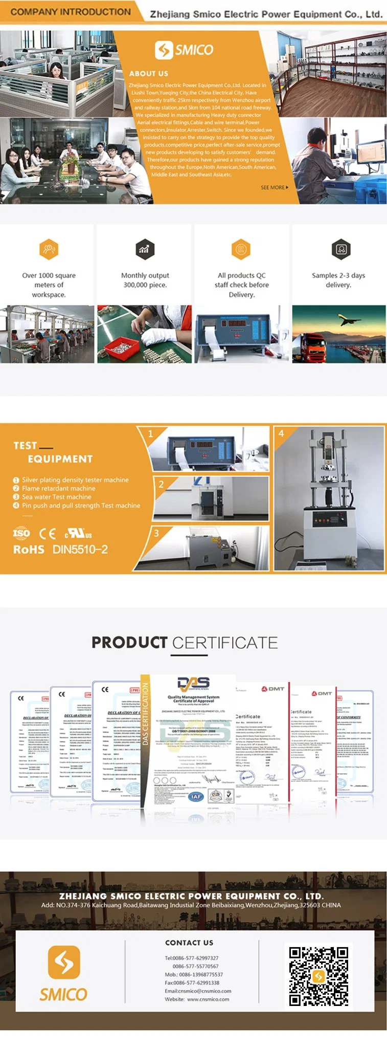 S Hook Clamp Fiber Optic Accessories