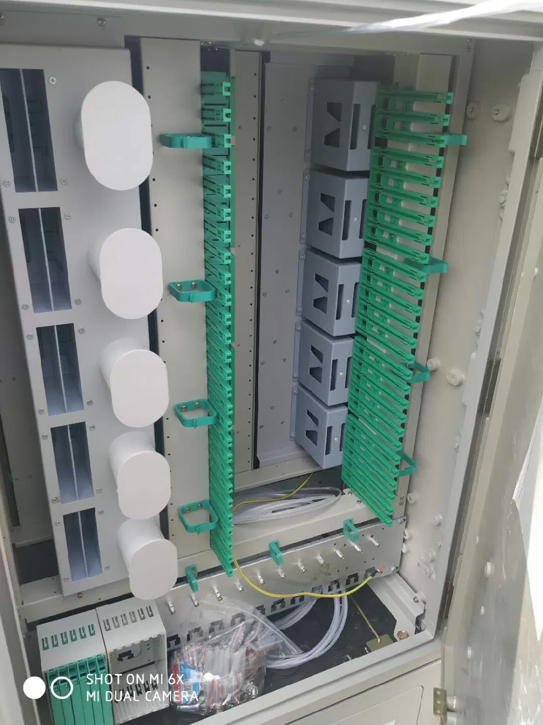 144 288 567 Core Fiber Optic Cross Connect Distribution Cabinet