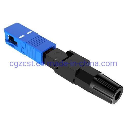 FTTH Aircraft Gland Type Sc APC Quick Assembly Connector Sc/APC Fiber Optic Quick Connector Sc Optical Fiber Fast Connector