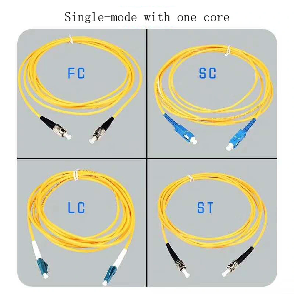 Kolorapus Patch Cable with Fiber Optic Pigtail 3m Sc LC Optical Fiber Patch Cord