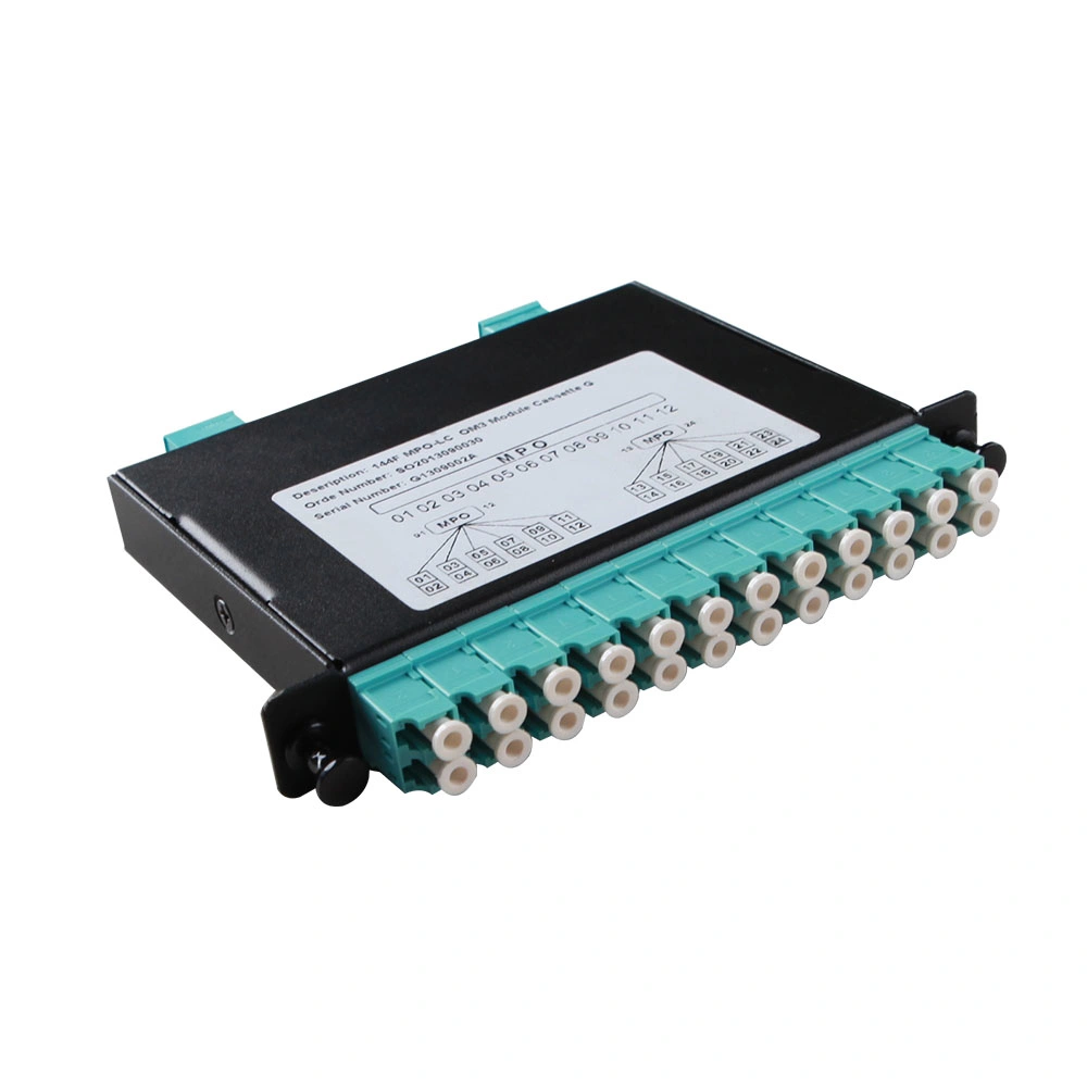 FTTX Solution Provider /12 Core Fiber Optical MPO Patch Panel