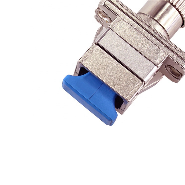 Sc Female-FC Male Multi-Mode Flange Coupler Fiber Optic Hybrid Adapter