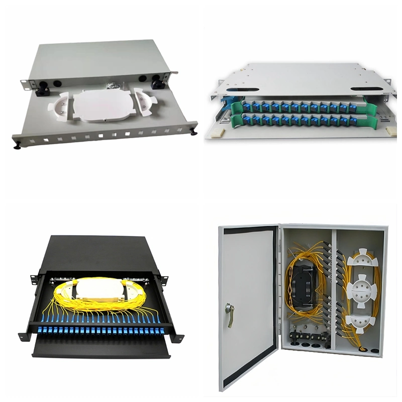 SMC Material Cross Connection Transfer Box Fiber Distribution Cabinet