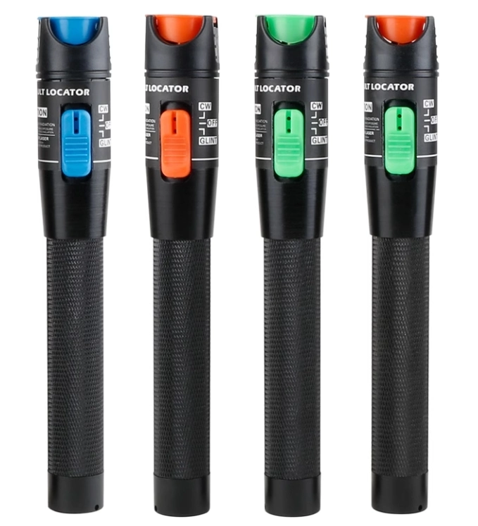 Visual Fault Locator Fiber Optic Cable Tester Meter Vfl Red Light Pen Light Source Testers