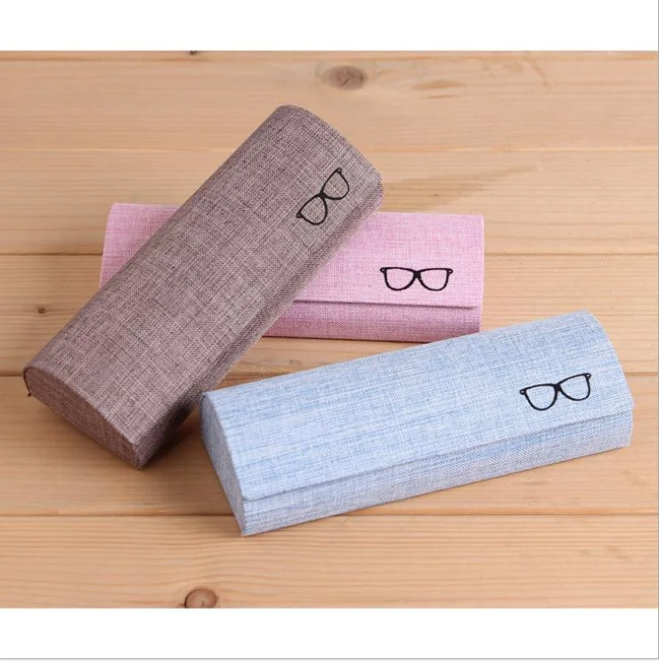 Wholesale Optical Glasses Case Linen Reading Cheap Custom Logo Glass Box