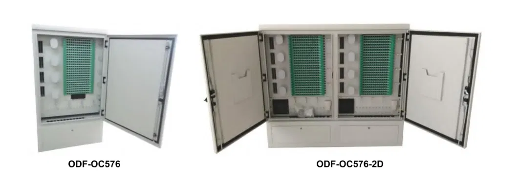 96/144/288/576 Core Optical Fiber Cabinet Fiber Optic Cross Connection Cabinet