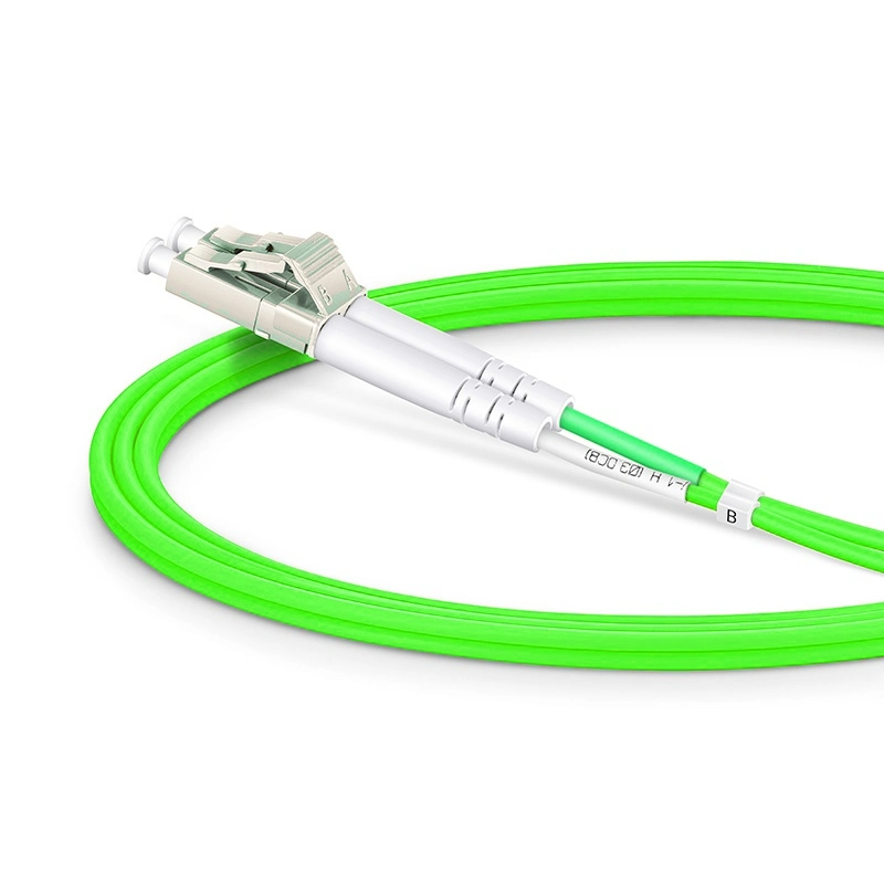 15 Years Manufacturer LC-LC OS2 Outdoor Indoor Optical/Optic Fiber FTTH Patch Cable, Green