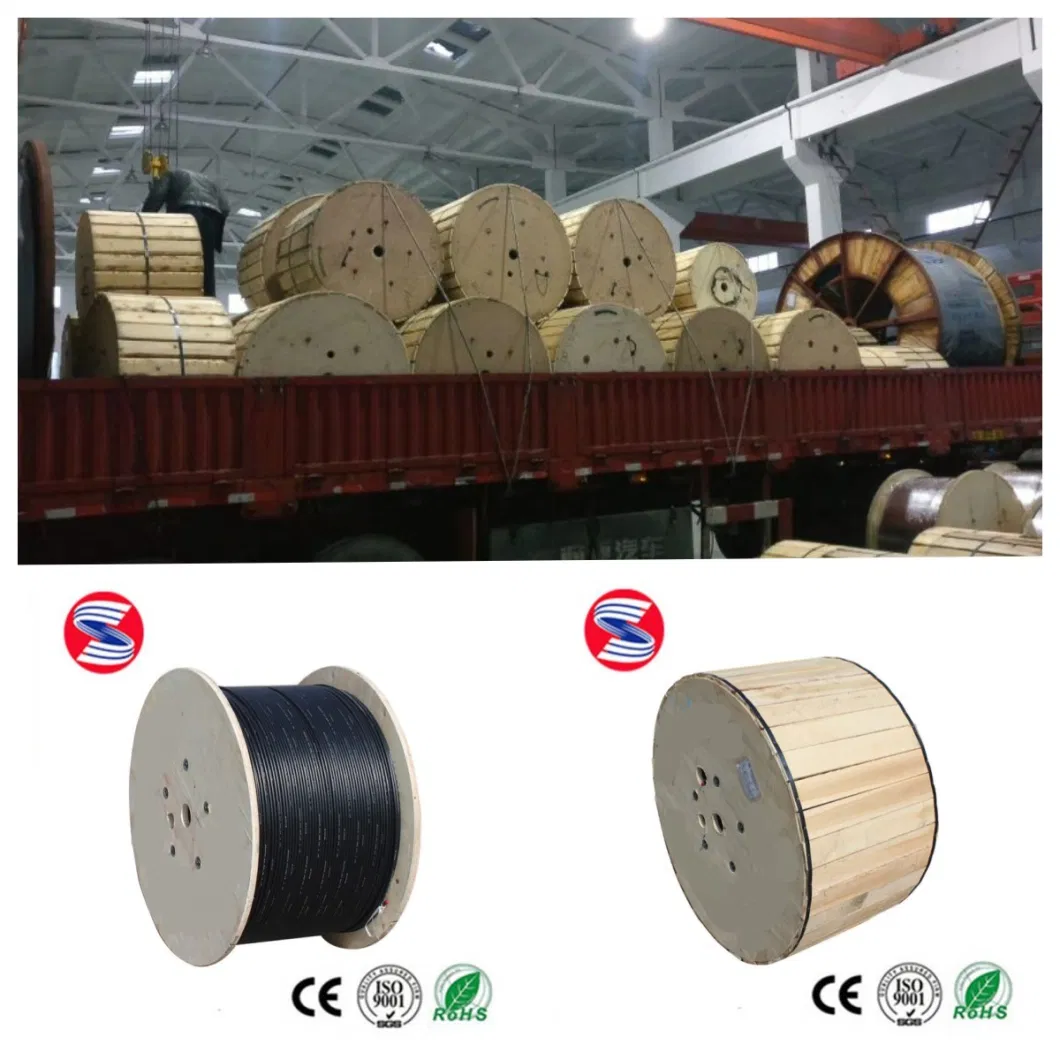 ADSS 24 Core Singlemode FRP Fibre Optical Cable 100m Span