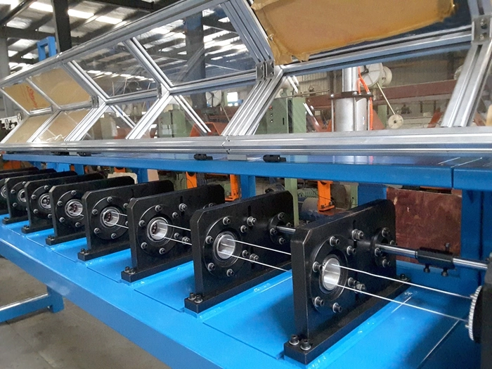 Outdoor Optic Fiber Cable 12 Cores Loose Tube Extrusion Machine Line