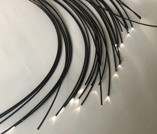 PMMA Core Plastic Optical Fiber POF for Sky Star Decoration LED Lighting