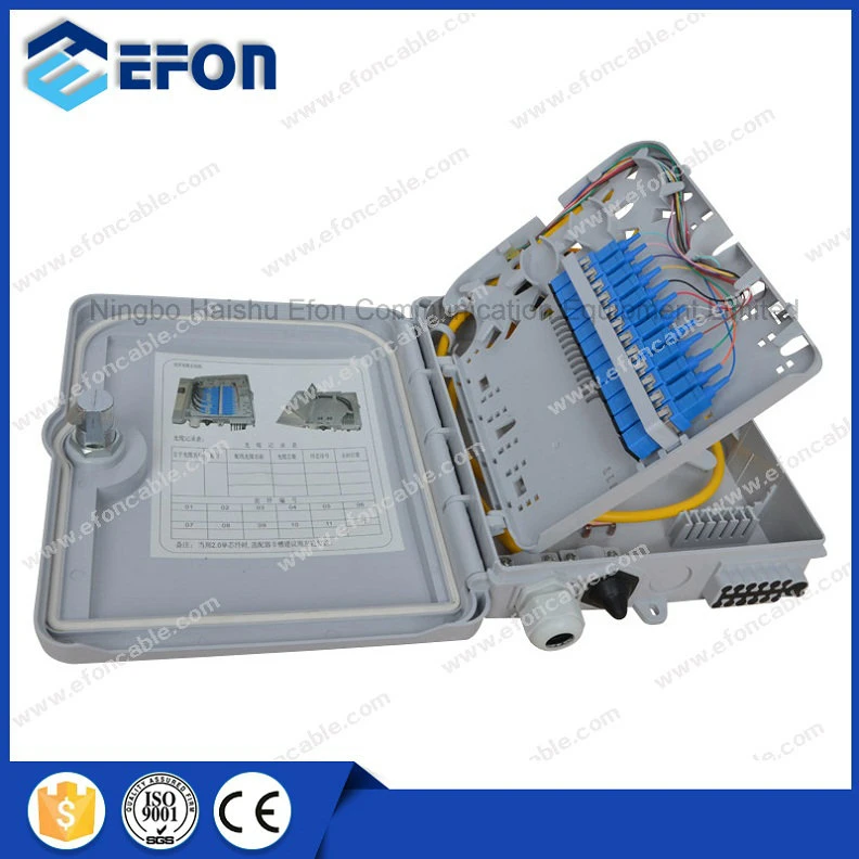 ONU Gepon 1X16 PLC Splitter Fiber Optic Junction Terminal Box (FDB-016G)