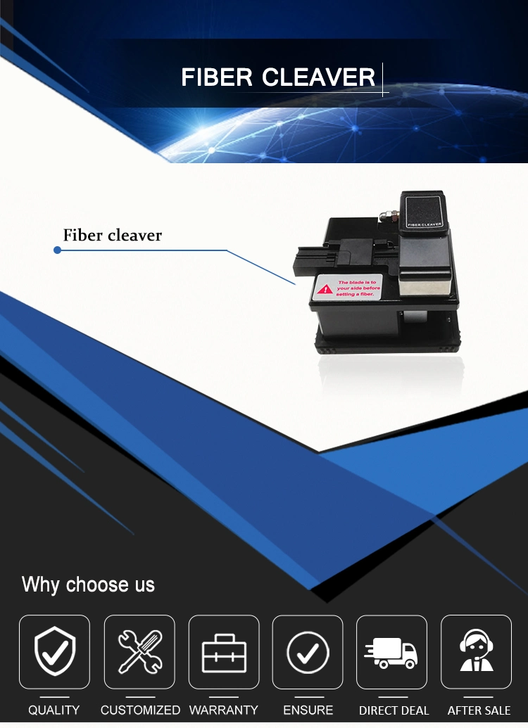 High Precision Blades Optical Fiber Cutters /Cleaver for FTTH FTTB FTTX Network/Fiber Optic Cutting Tool