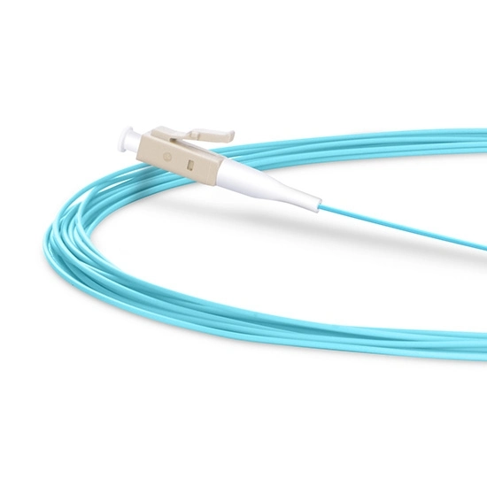 LC-to-LC Simplex Om3 Multimode 2.0mm Fiber Optic Patch Cable, 3m