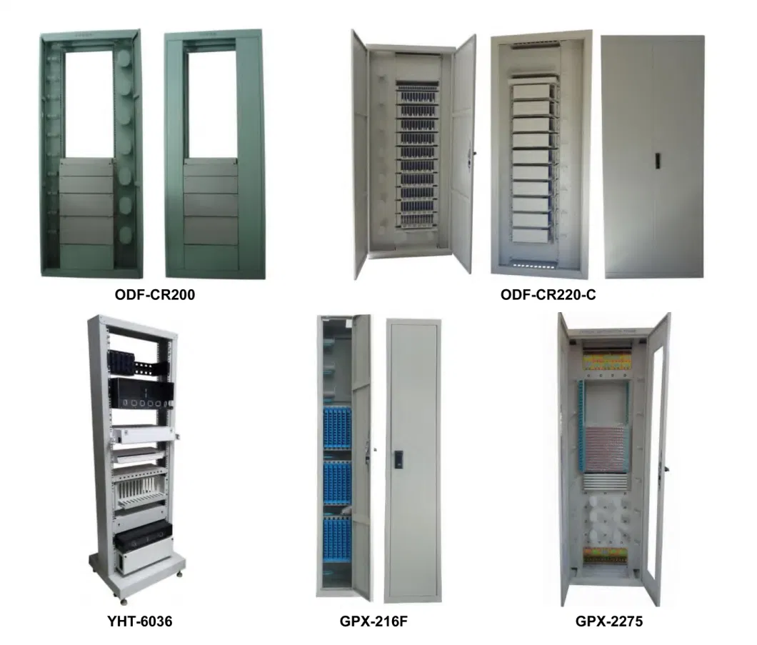 96/144/288/576 Core Optical Fiber Cabinet Fiber Optic Cross Connection Cabinet